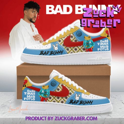 Bad Bunny Personalized Gifts For Fan Nike Air Force 1