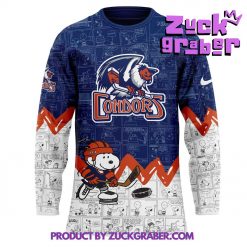 Bakersfield Condors 75th Anniversary of Peanuts Hockey Jersey