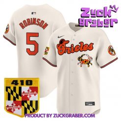 Baltimore Orioles 410 & Chesapeake Crab Patch Vapor Baseball Jersey