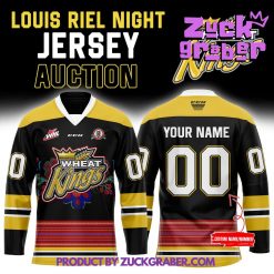 Brandon Wheat Kings Louis Riel Night Hockey Jersey 2025