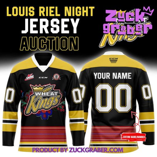 Brandon Wheat Kings “Louis Riel Night” Hockey Jersey 2025