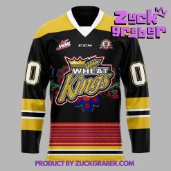 Brandon Wheat Kings Louis Riel Night Hockey Jersey 2025