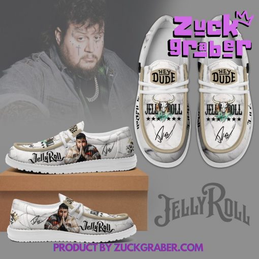 Jelly Roll Personalized Hey Dude Shoes