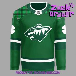 Minnesota Wild St Patricks Day Hockey Jersey 2025