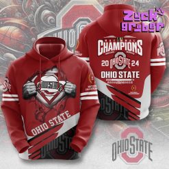 New Ohio State Buckeyes Football 3D Edition Hoodie