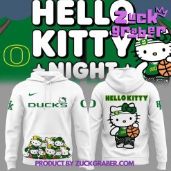 Oregon Basketball x Hello Kitty Hoodie Set 2025