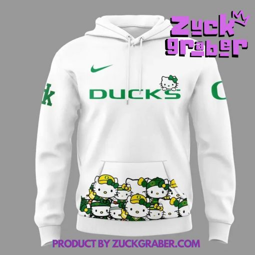 Oregon Basketball x Hello Kitty Hoodie Set 2025