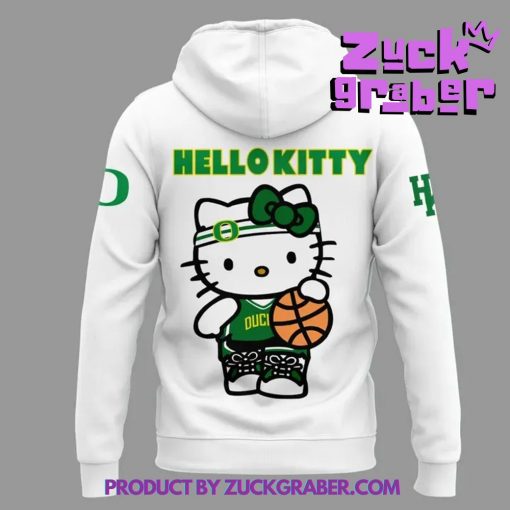 Oregon Basketball x Hello Kitty Hoodie Set 2025