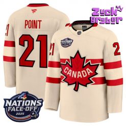 Point #21 Canada 4 Nations Face-Off 2025 Premium Jersey