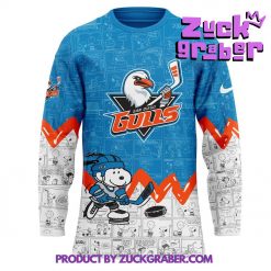 San Diego Gulls 75th Anniversary of Peanuts Hockey Jersey