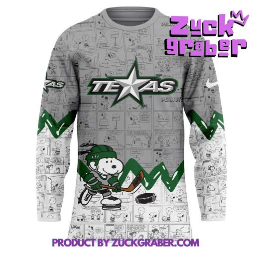 Texas Stars 75th Anniversary of Peanuts Hockey Jersey