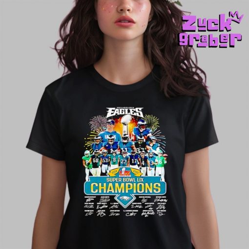 2024 2025 Super Bowl LIX Champions Eagles Premium Shirt