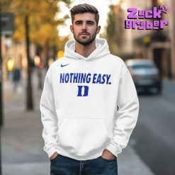 Duke Mens Basketball Acc Mens Basketball 2025 Nothing Easy Premium Shirt