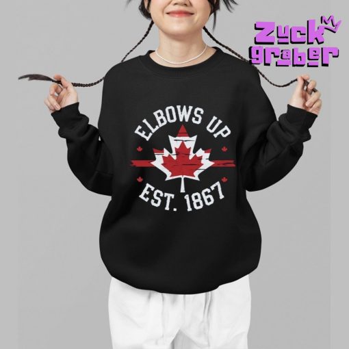 Elbows Up EST 1867 Canada Premium Shirt