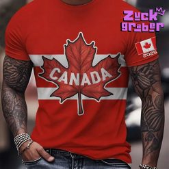 Men’s Canada 2025 Print Premium Shirt