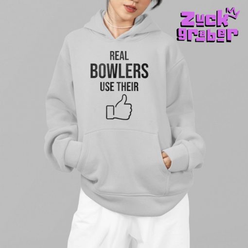 Real Bowlers Use Their Thumbs Premium Shirt