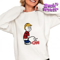 Trump Piss On CNN Fake News Premium Shirt