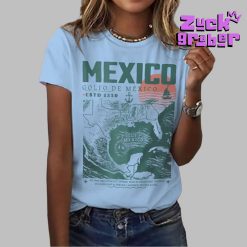 Womens Mexico Golfo De Mexico ESTD 1550 Premium Shirt